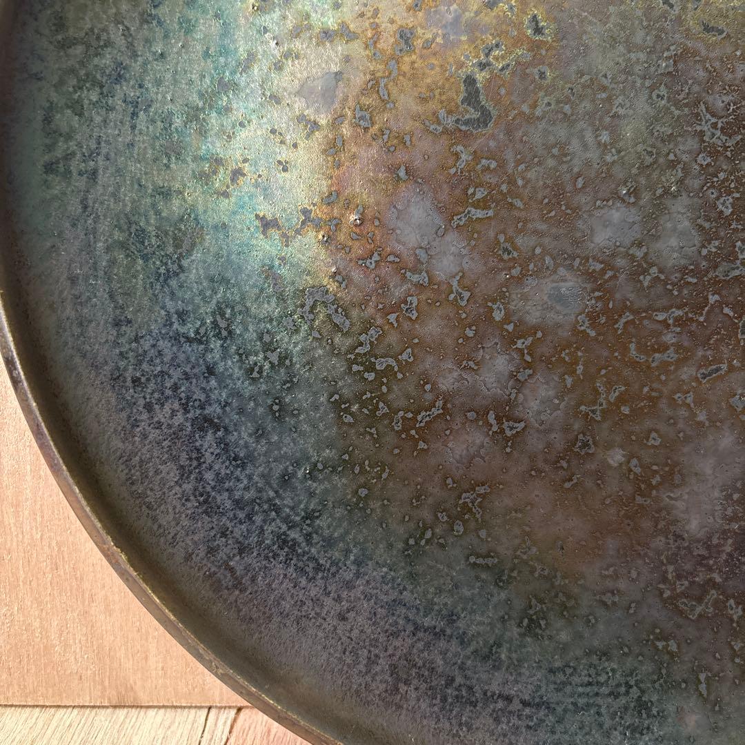 宮下翔太 器 大皿 プレート2枚セット/作家 作品【バラ売り可】