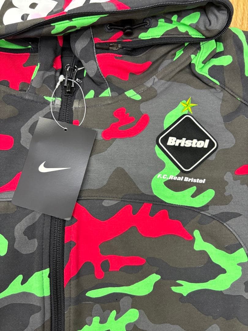 F.C.R.B NIKE＋ブリストルカモフラ ジャージ上下 新品未使用タグ付き