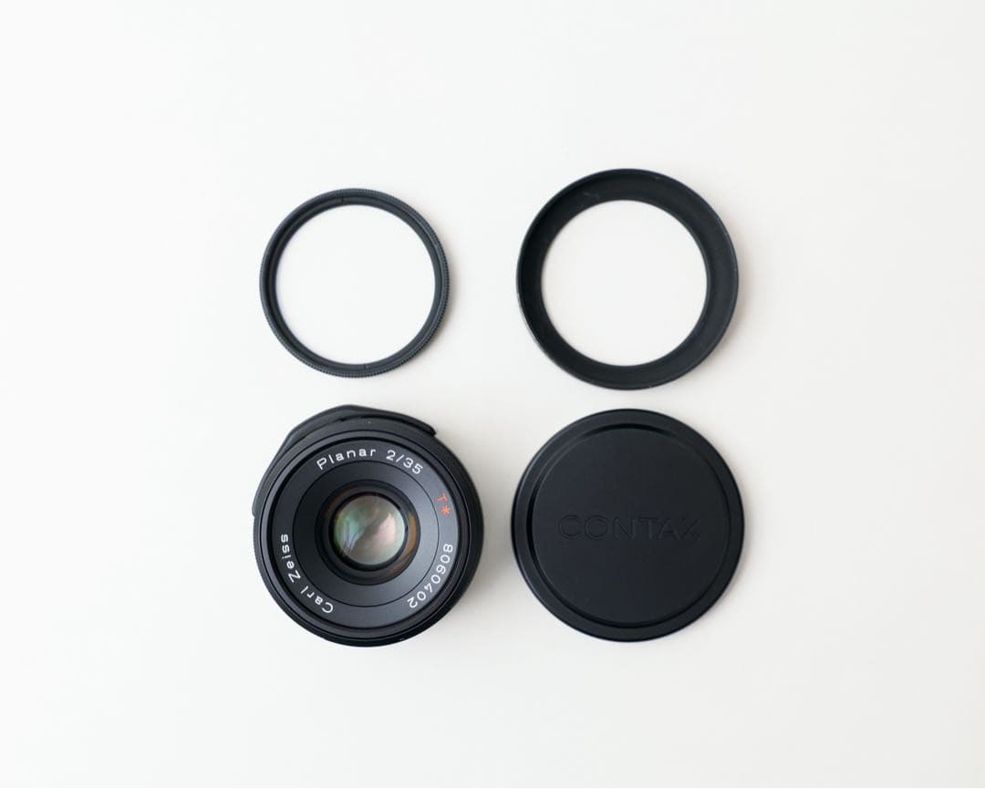 CONTAX Carl Zeiss Planar 35mm F2 ブラック