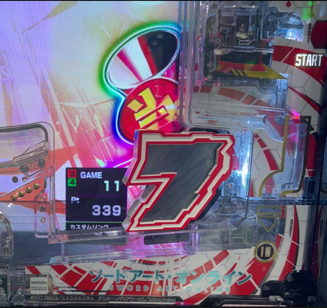 Melmelin！スマパチ ソードアート・オンライン 199LT 実機！