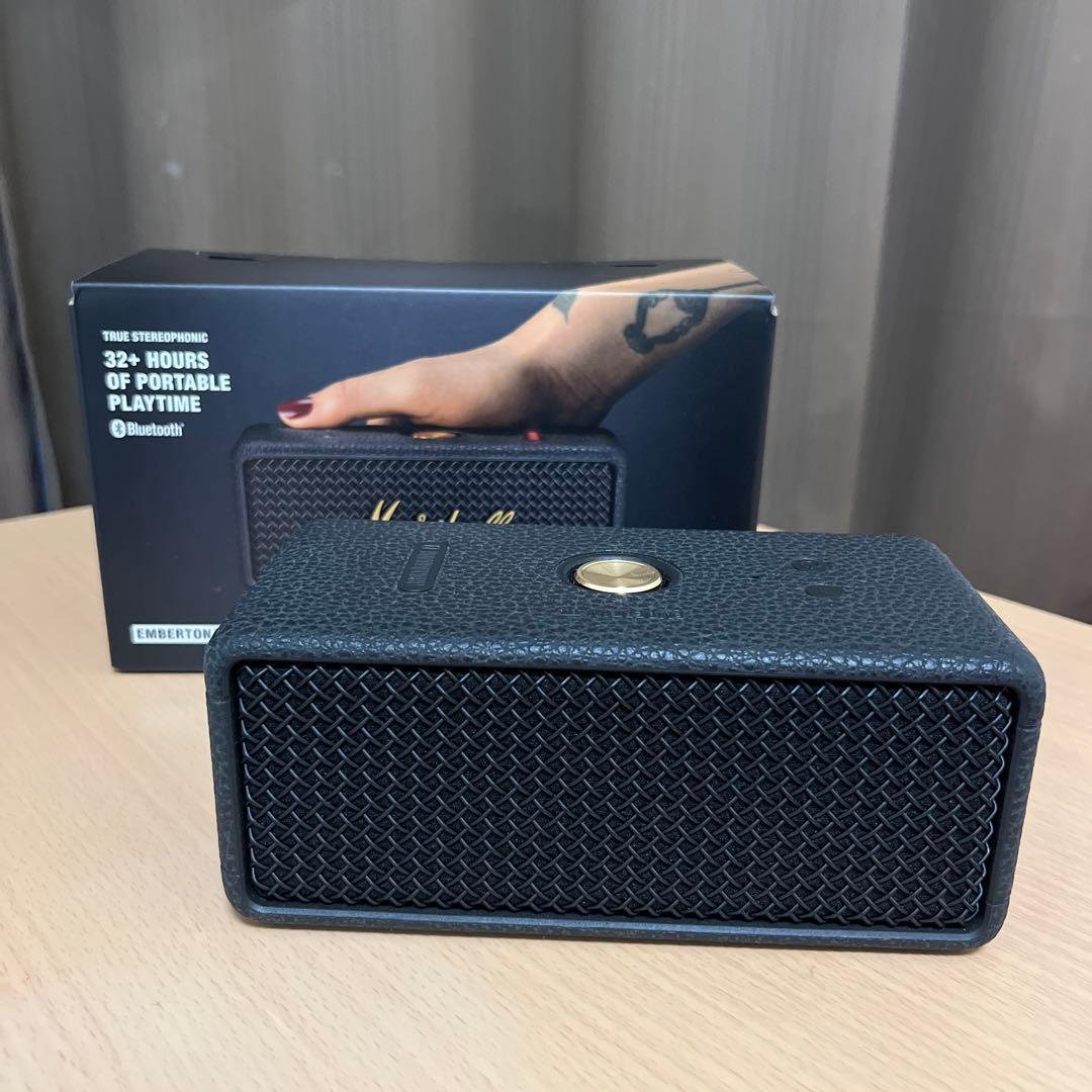 【新品未使用】Marshall Emberton III 3 ブラック