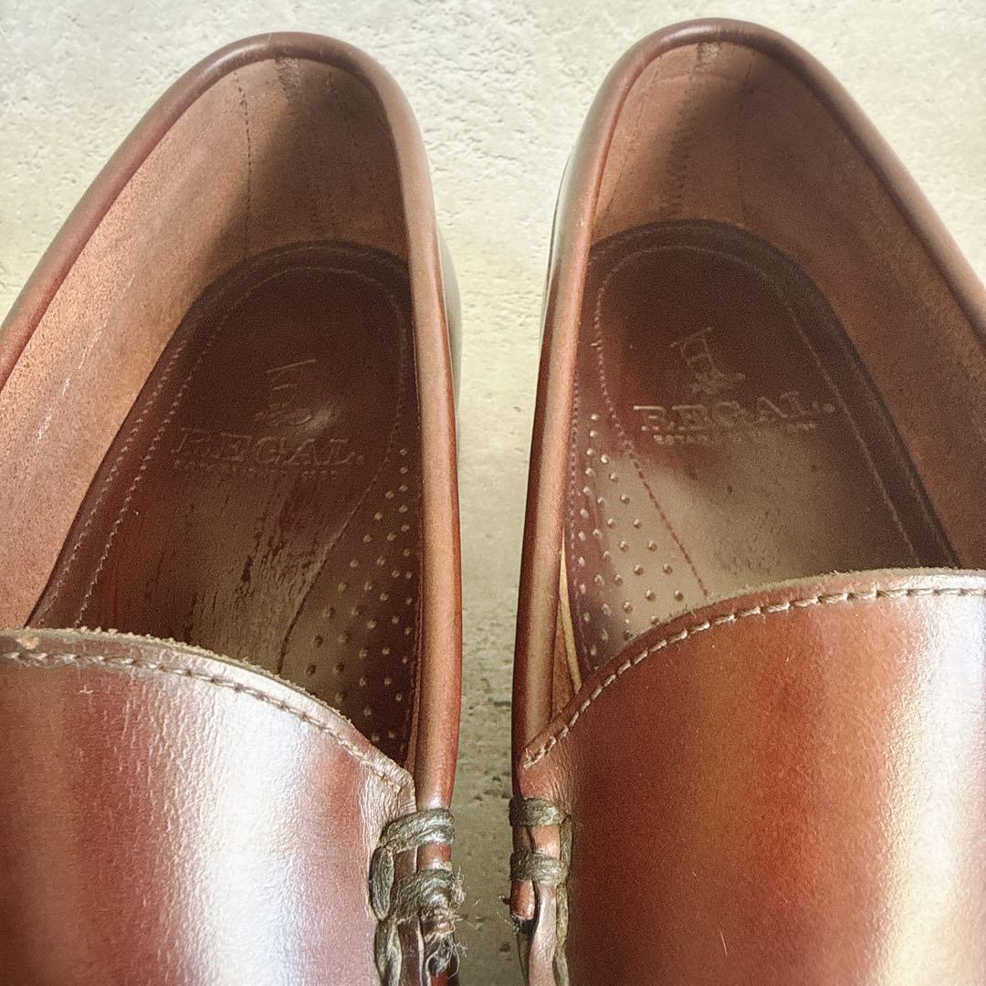 REGAL リーガル　ローファー　コブラヴァンプ　ブラウン 26EE