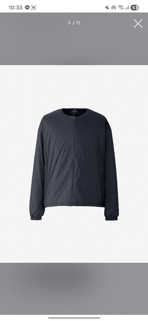 ノースフェイス　スリークコンフォートジップカーディガン