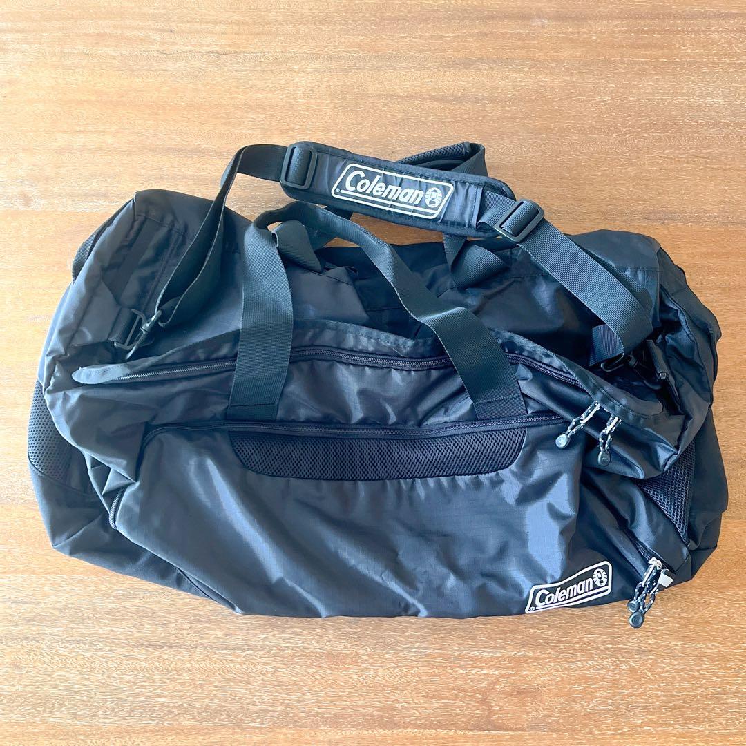 Coleman ボストンバッグ LG 80L 黒 ブラック