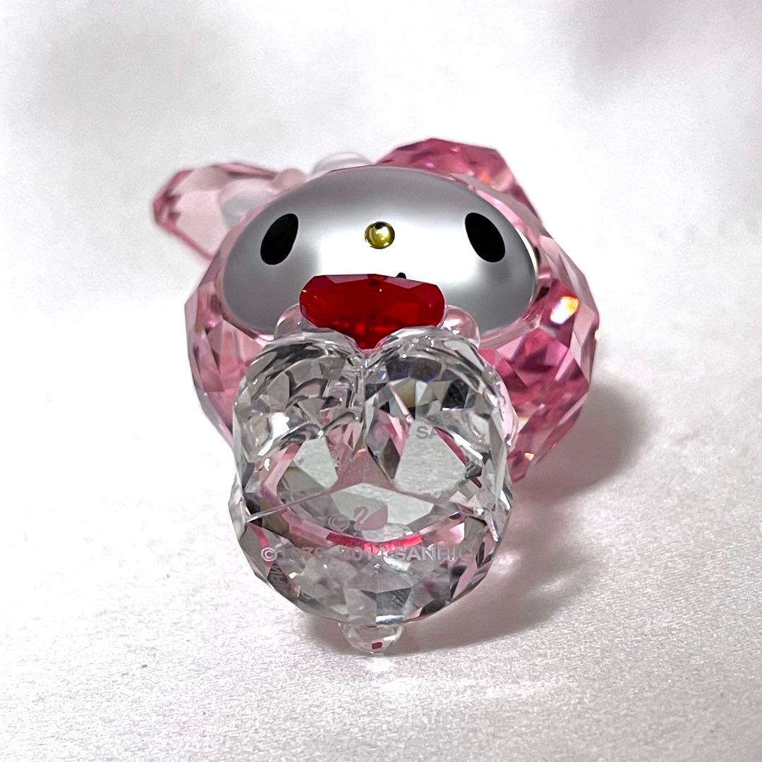 【良品】SWAROVSKI My Melody クリスタルフィギュリン