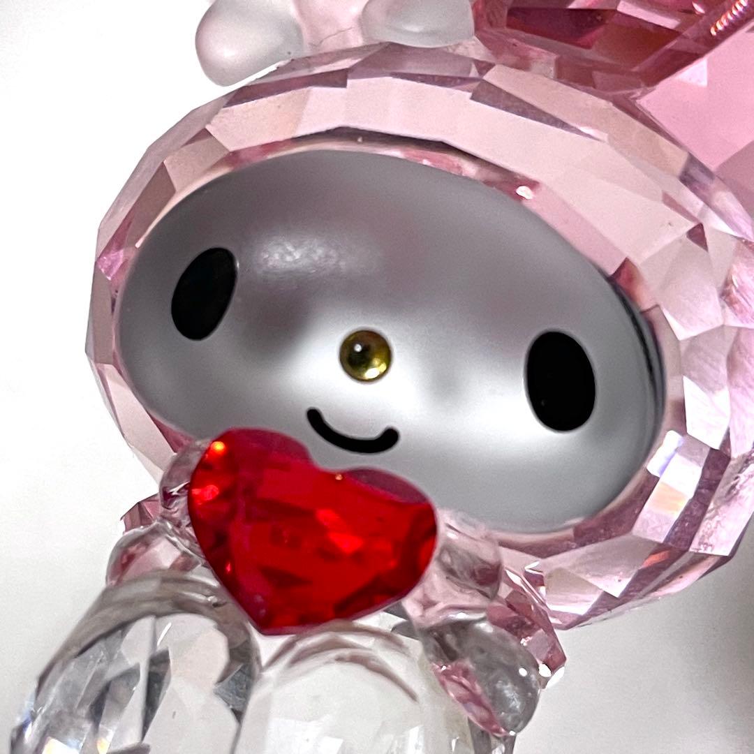 【良品】SWAROVSKI My Melody クリスタルフィギュリン