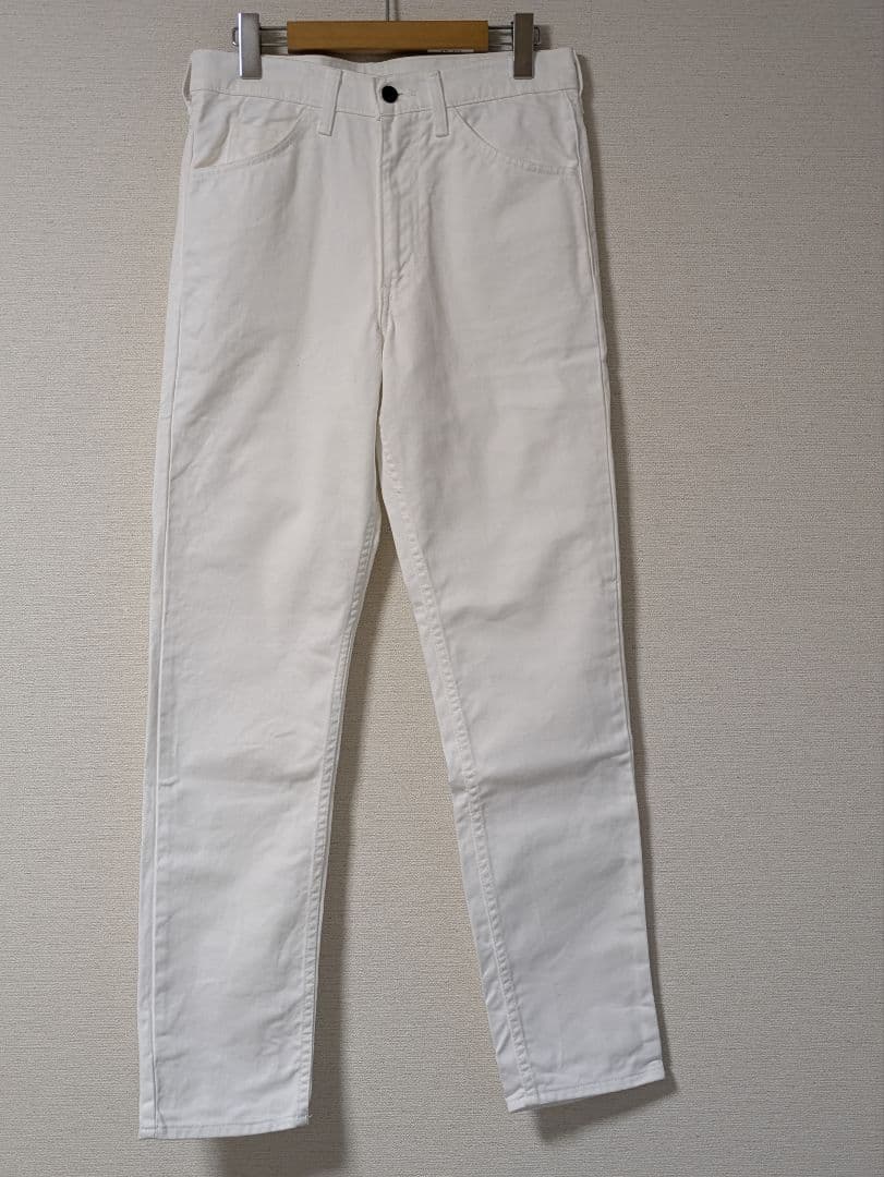 80s リーバイス　606 ホワイトデニム　ホワイトリーバイス　W31