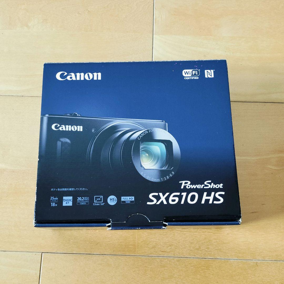 Canon PowerShot SX610 HS ブラック