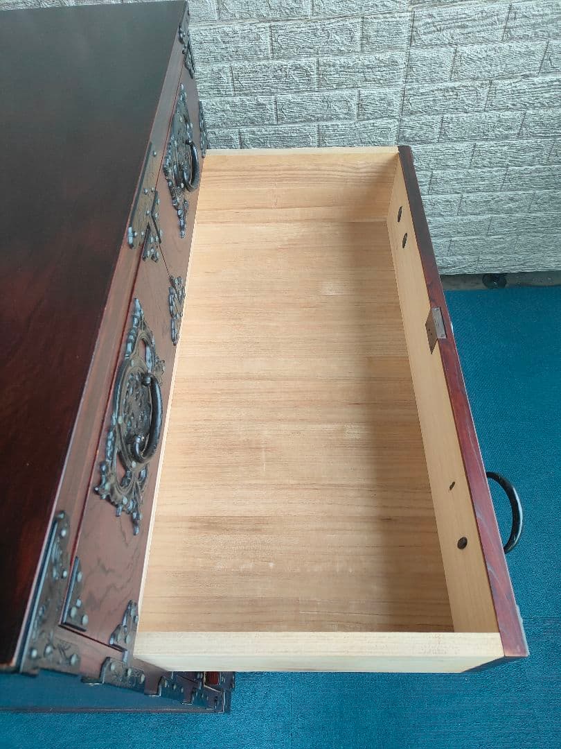 岩谷堂箪笥 桜木作 4段 チェスト 和箪笥