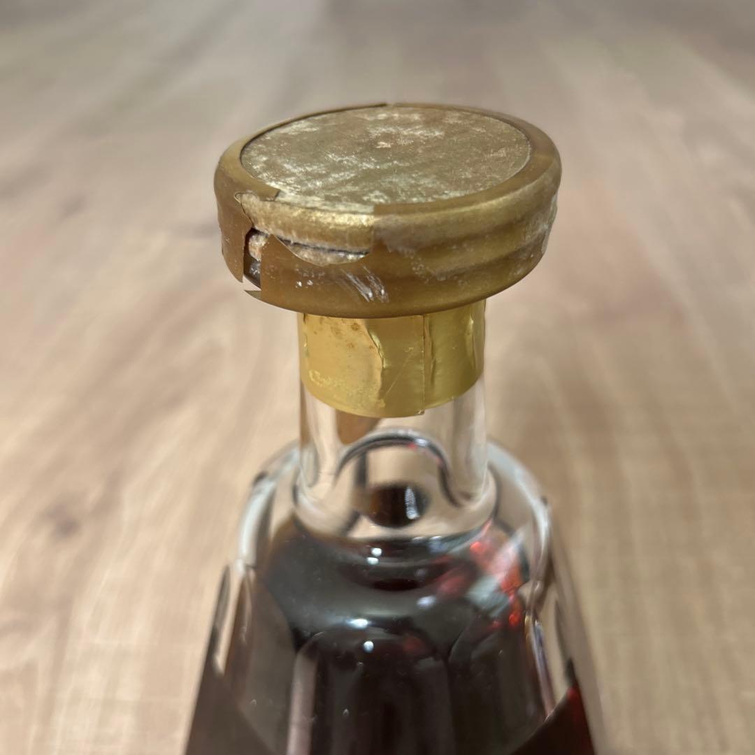 【古酒】未開栓蓋付クルボアジェ ナポレオン バカラボトル ブランデー コニャック