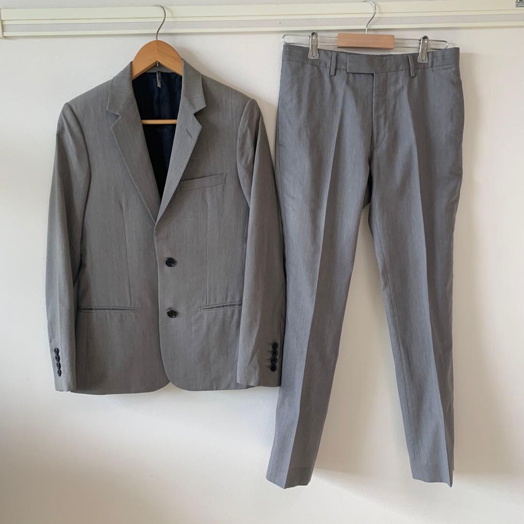 Dior homme クリス期　ヘザーライトグレーセットアップ
