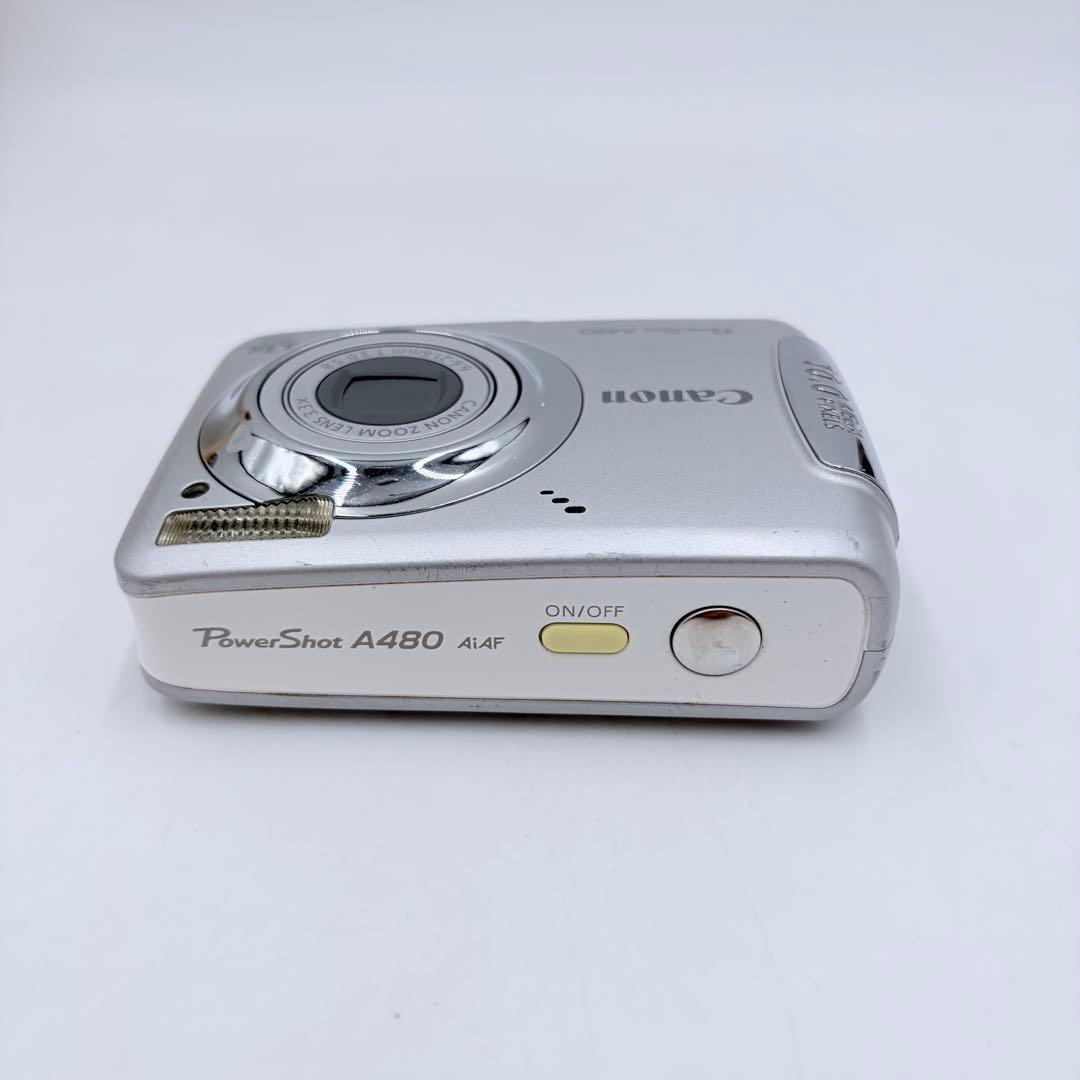 Canon PowerShot A480 シルバー コンデジ 元箱付き