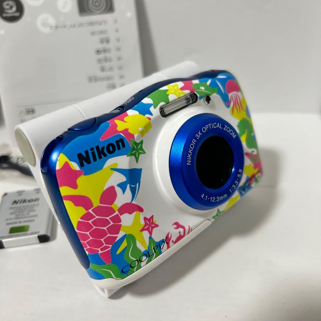 【限定カラー】Nikon COOLPIX W100 Marin 防水機能