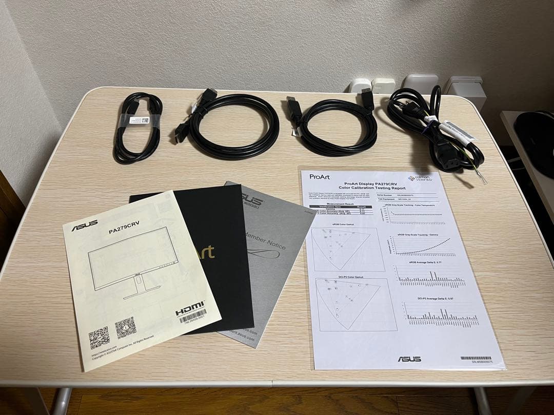 チ*プ様 ドット抜け2点有 ASUS ProArt PA279CRV-J 4K