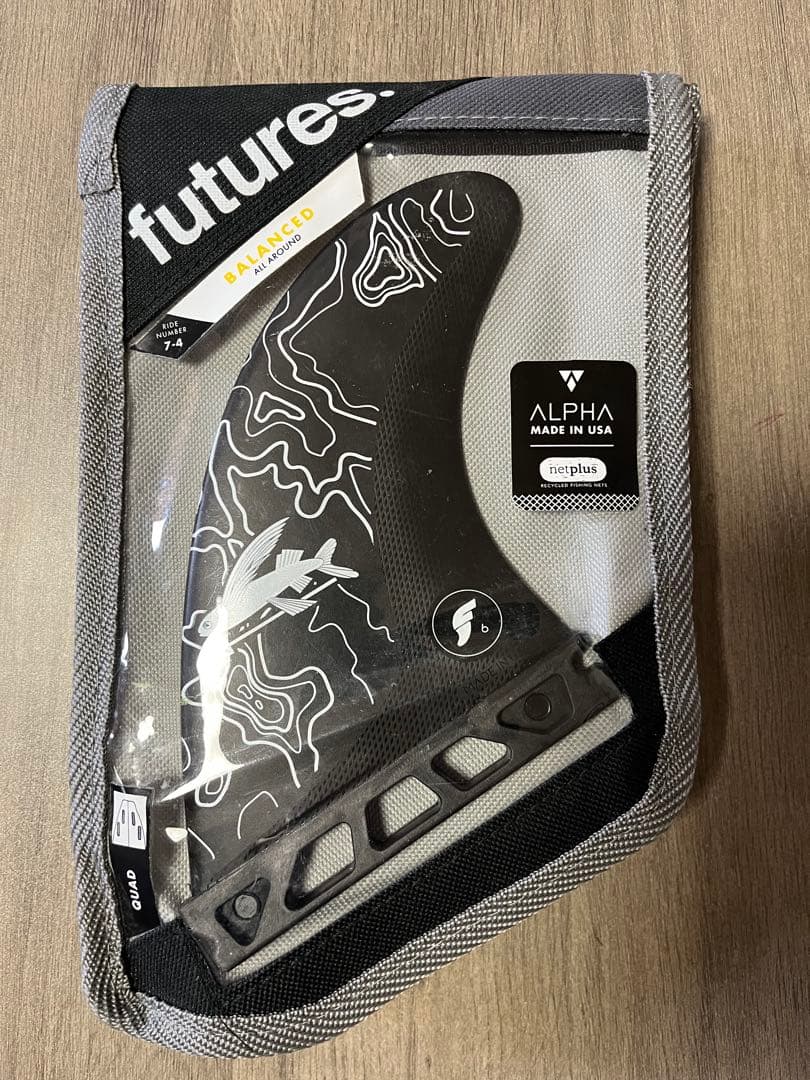 Kae　futures ALPHA パタゴニア クアッドフィン