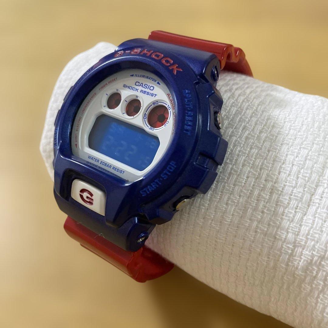 yyy　G-SHOCK DW-6900AC ブルーレッド