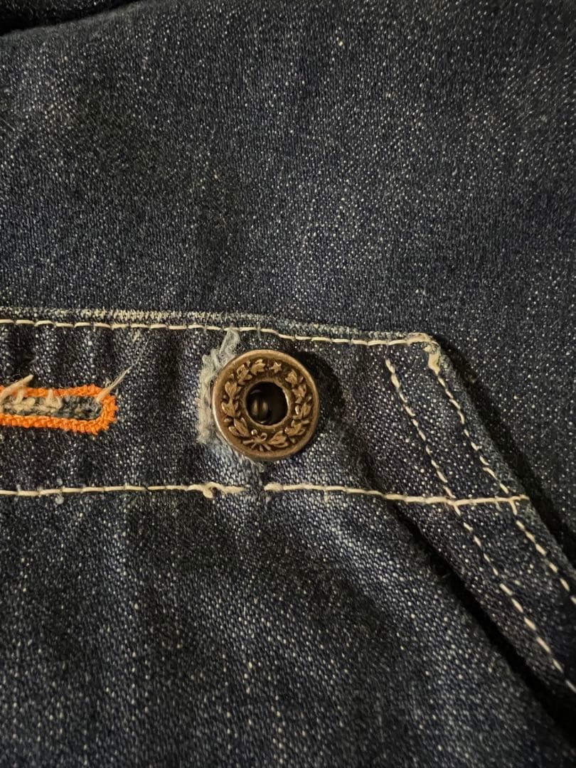 40s 大戦 WWII オーバーオール 濃紺 30s50s60sLee