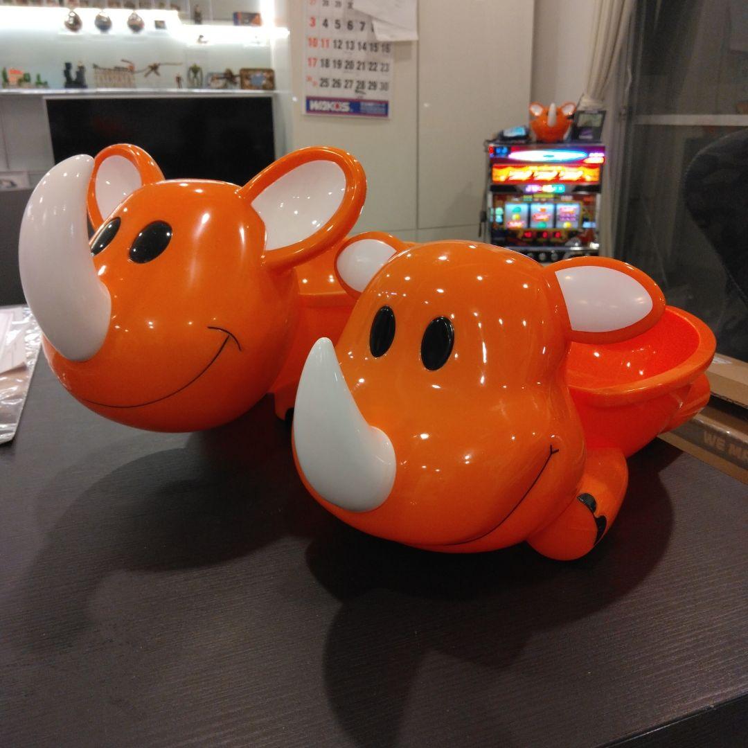 ツノっち　ドル箱新品未使用前期・後期一個づつ家スロ・ジャグラードル箱　小物入れ