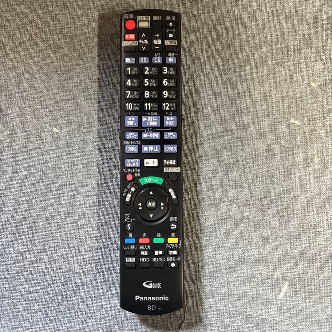 ⭐︎Panasonic 4K DMR-BRW510ブルーレイレコーダー 2016年