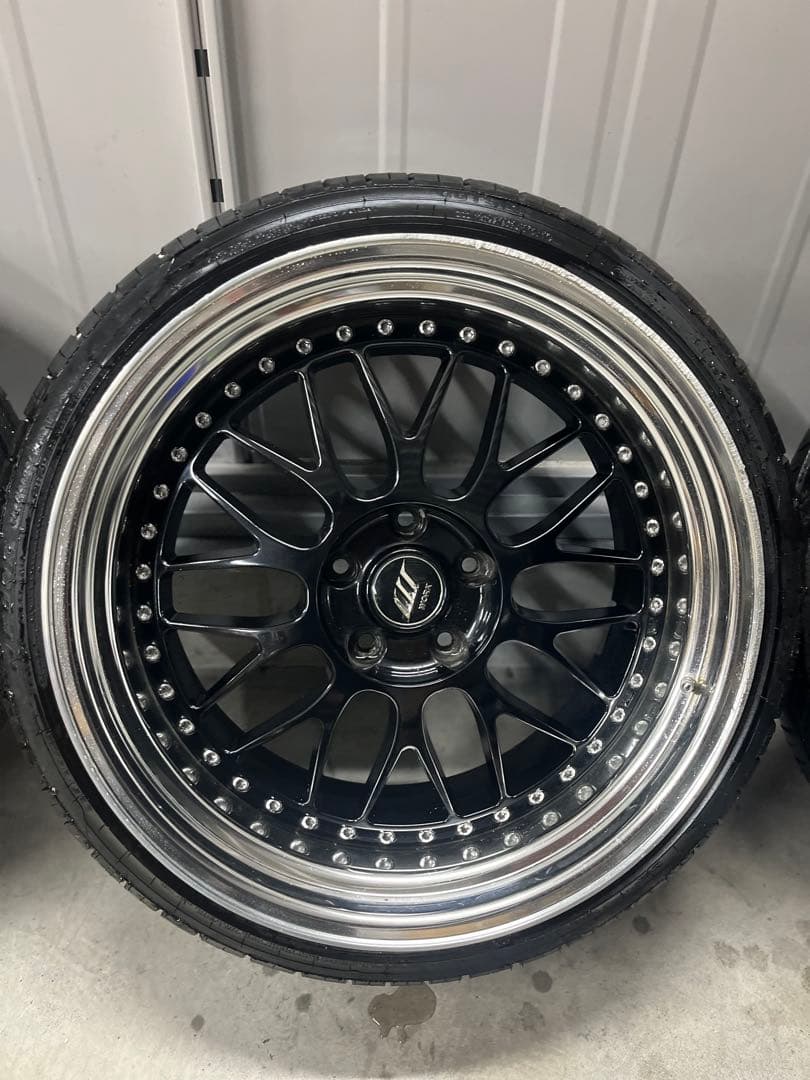 ジスタンス　ワーク　19インチ 9.5j 10.5j pcd114.3 ホイール