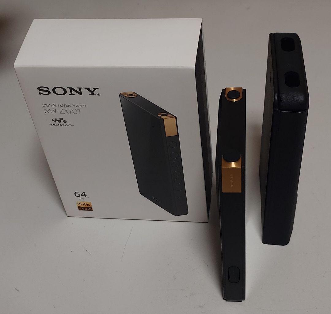 SONY NW-ZX707 WALKMAN 専用純正ケースセット