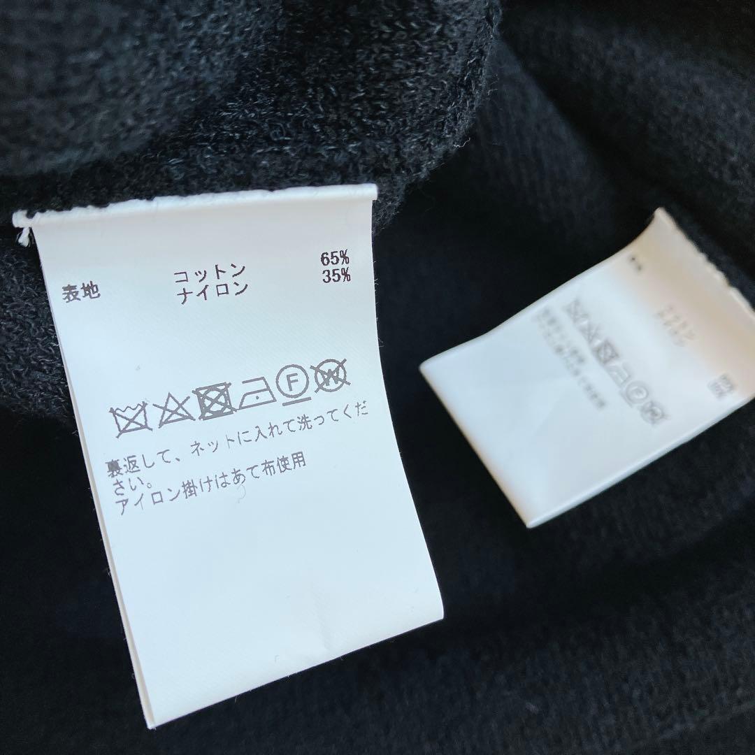 THIRD MAGAZINE パイルジャケット アンサンブル 黒 24SS