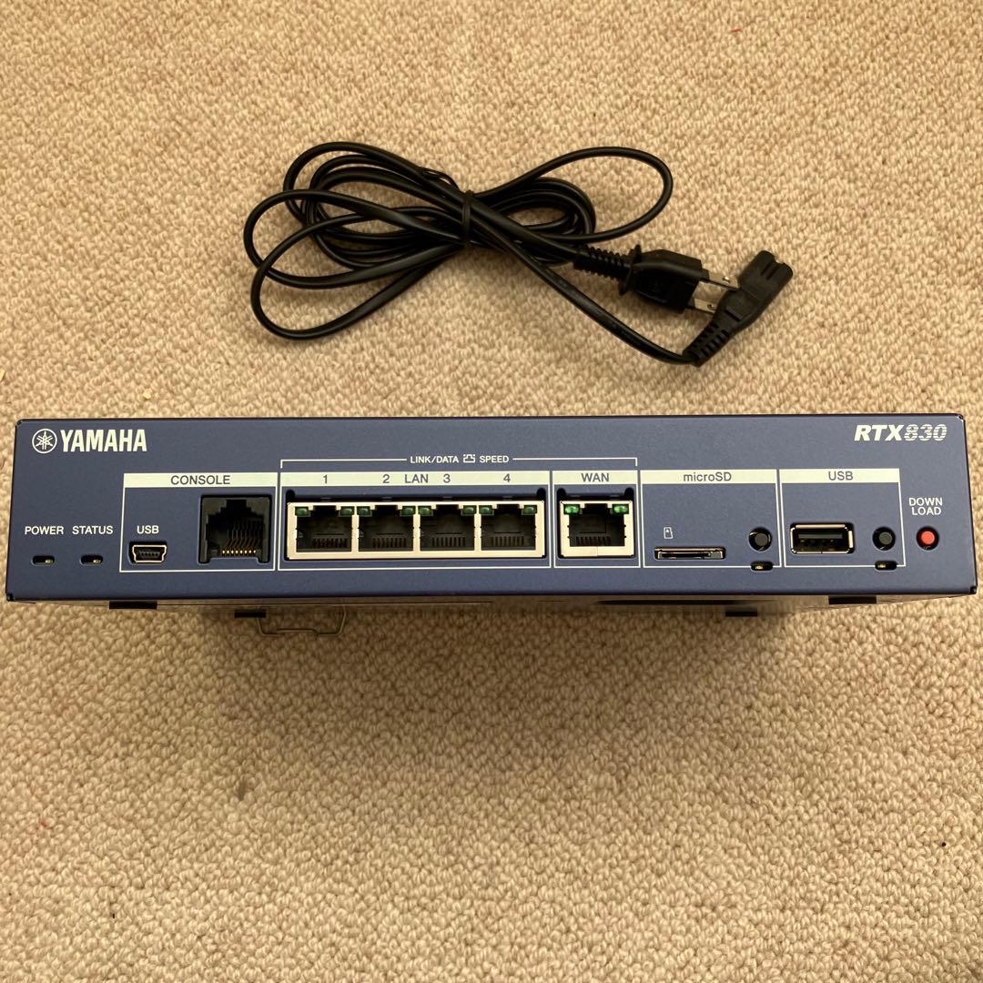 YAMAHA RTX830 有線LANルーター