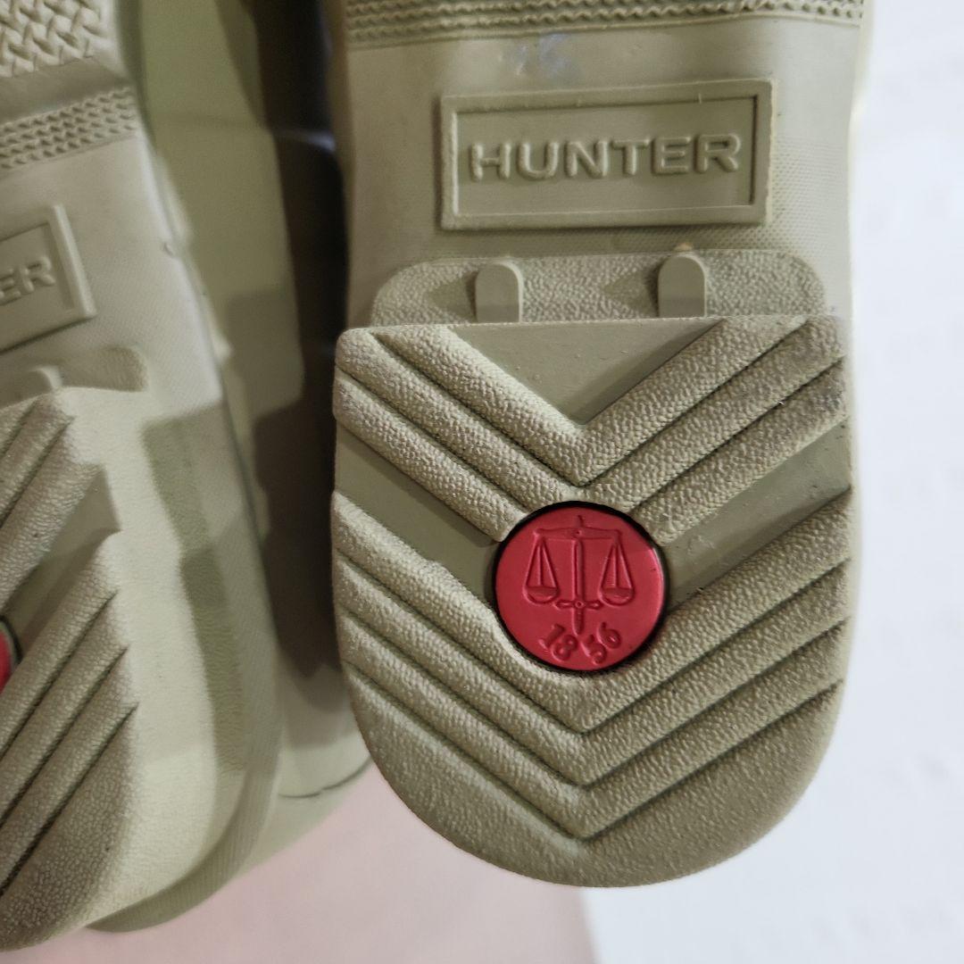 HUNTER 長靴 オリーブグリーン UK 5 日本サイズ24cm　新品未使用