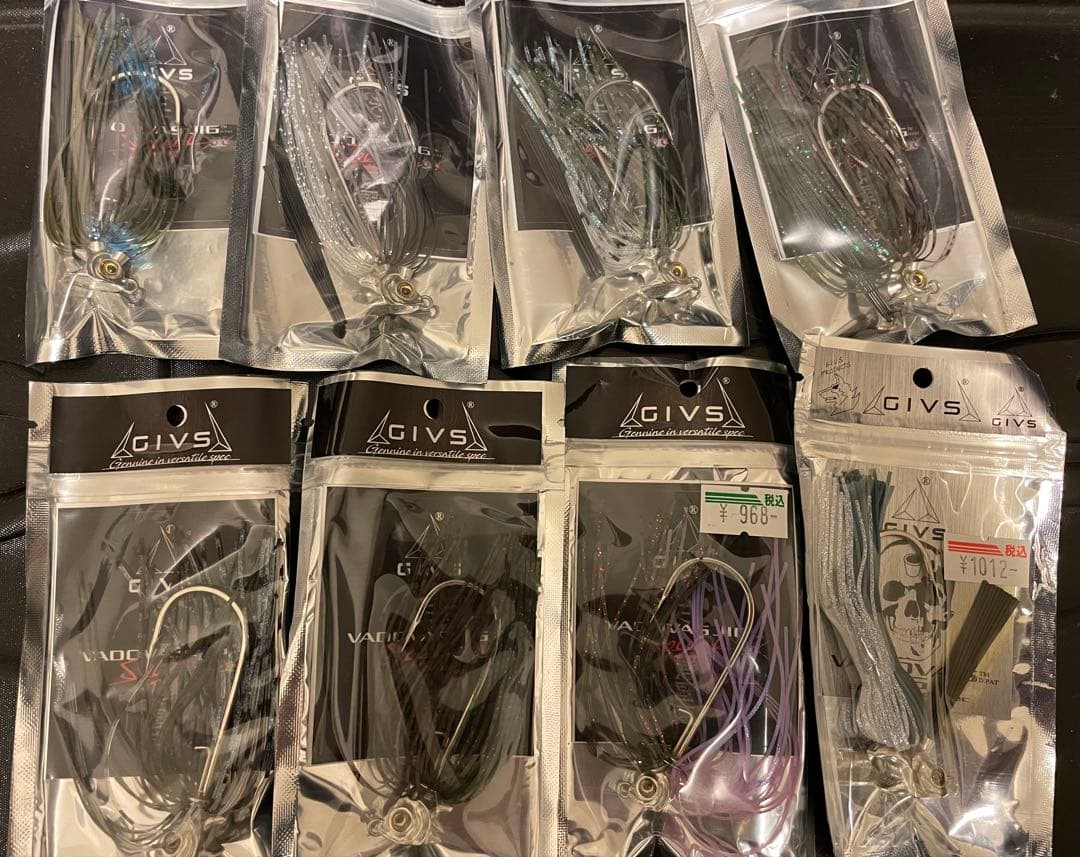 バスフィッシング用 / ラバージグ・スイムジグ 28セット & ワーム 7セット