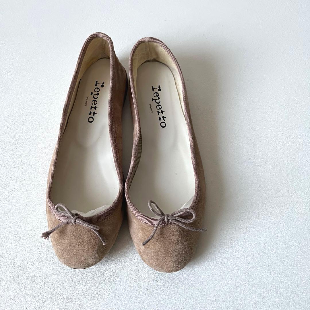 【Sale】repetto バレエシューズ スエード レペット36.5
