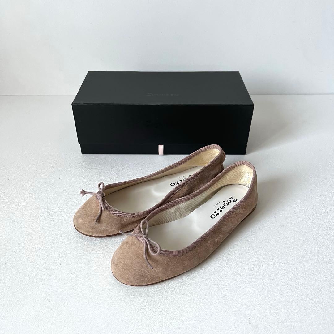 【Sale】repetto バレエシューズ スエード レペット36.5