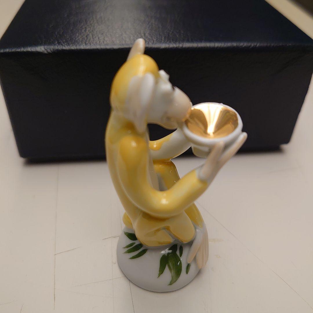 MEISSEN ミニサル/イエローフィギュア