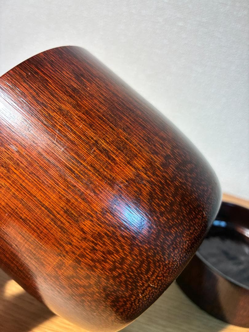 048 棗 茶道具/竹材/内縁