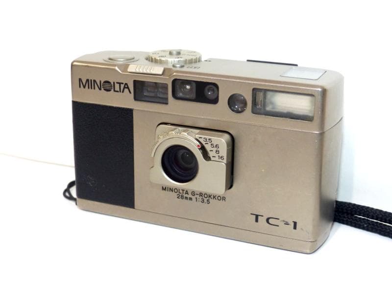 【2496】 MINOLTA ミノルタ TC-1 コンパクトフィルムカメラ
