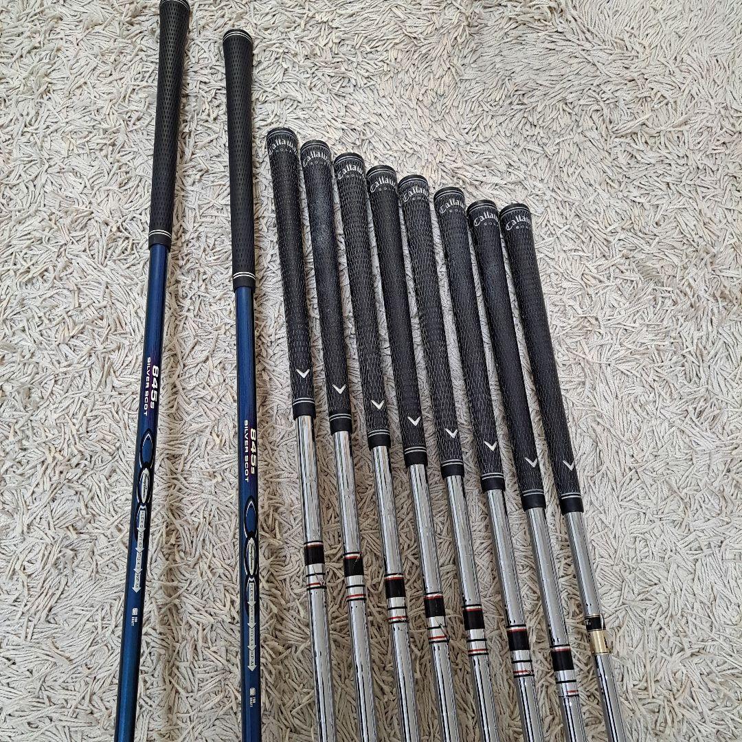 ゴルフクラブセット ドライバーとアイアン10本