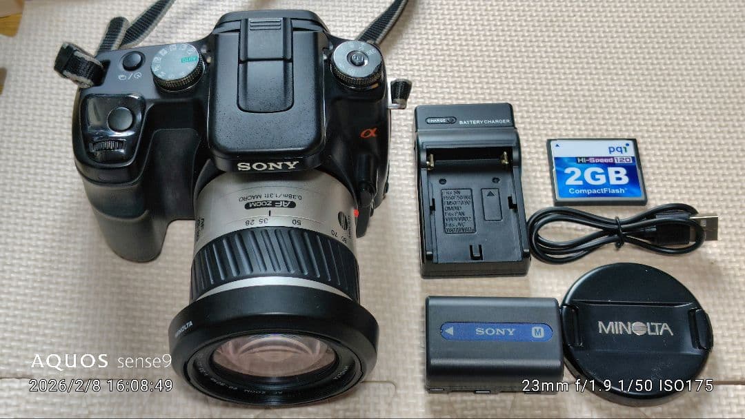 SONY α デジタル一眼レフカメラ　極上品