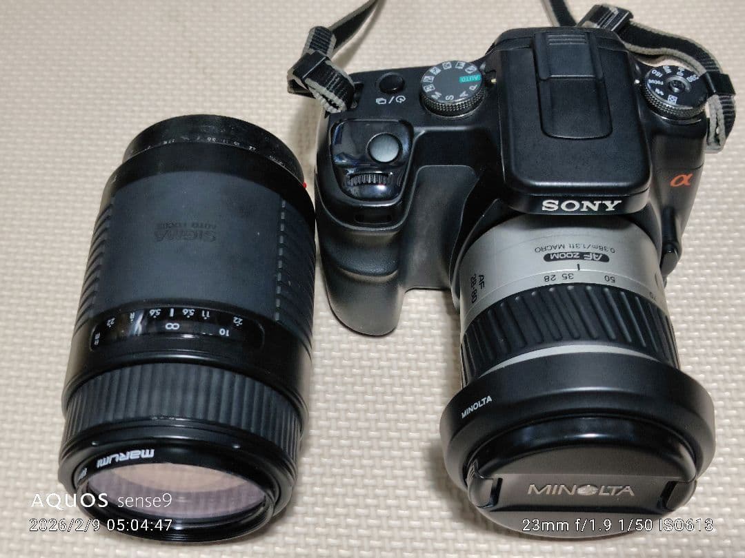 SONY α デジタル一眼レフカメラ　極上品