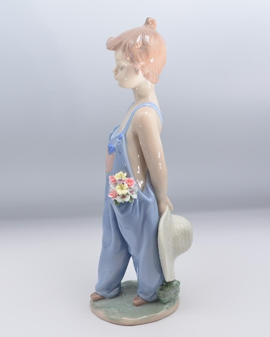 願いが詰まったポケット　＃7650　★リヤドロ　スペイン　ポーセリン　光沢仕上げ