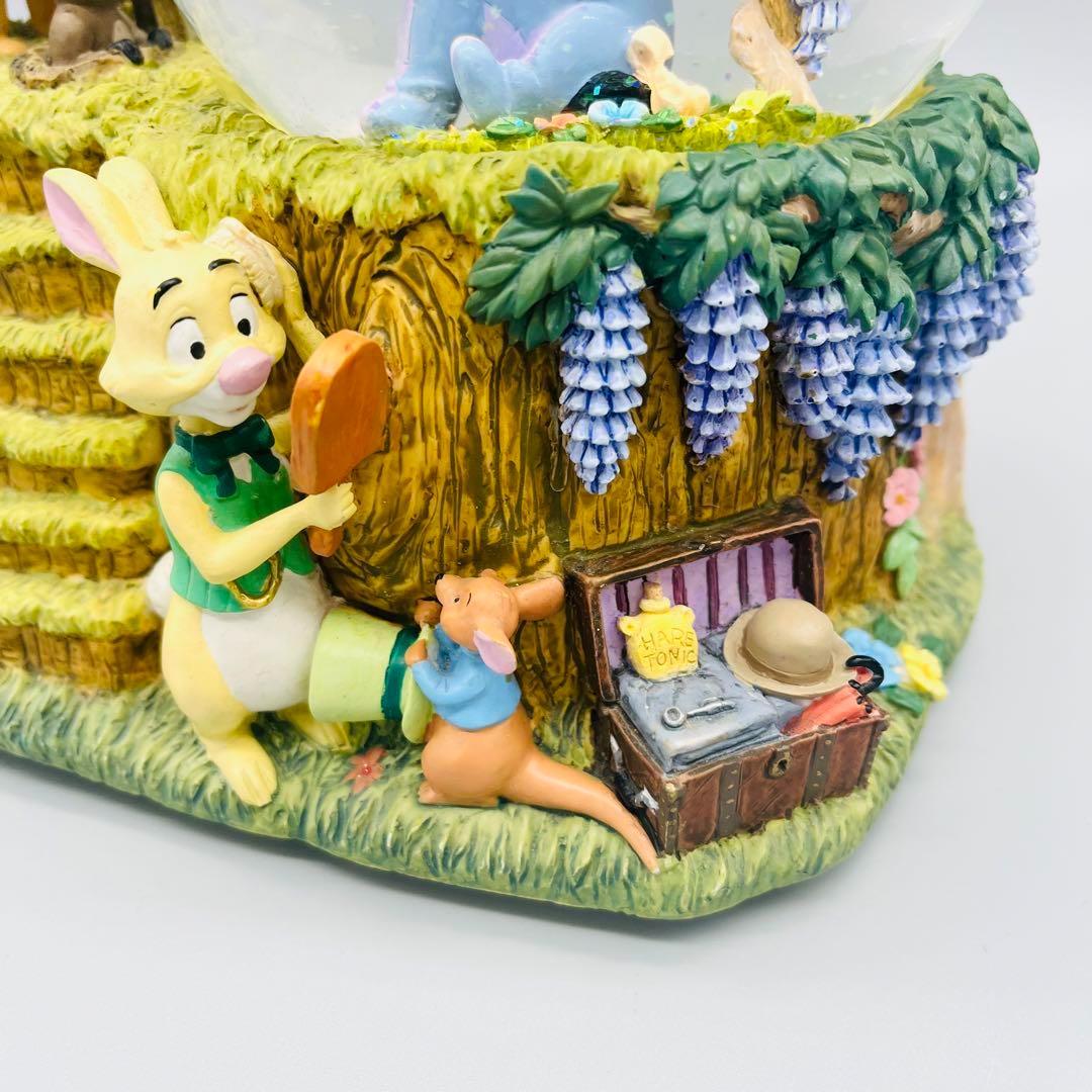 ［レア］くまのプーさんオルゴール　スノードーム　スノーグローブ