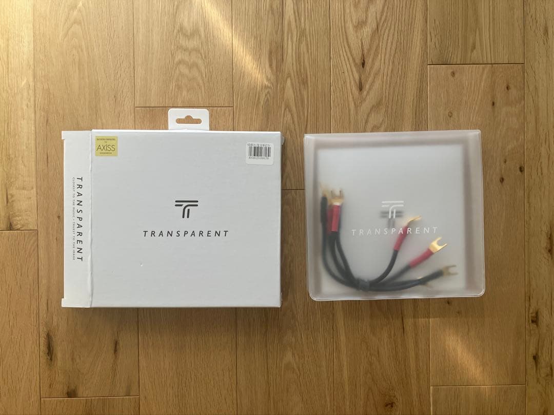 ケーブル・シールド TRANSPARENT SBAB(BIWIRE ADAPTOR)