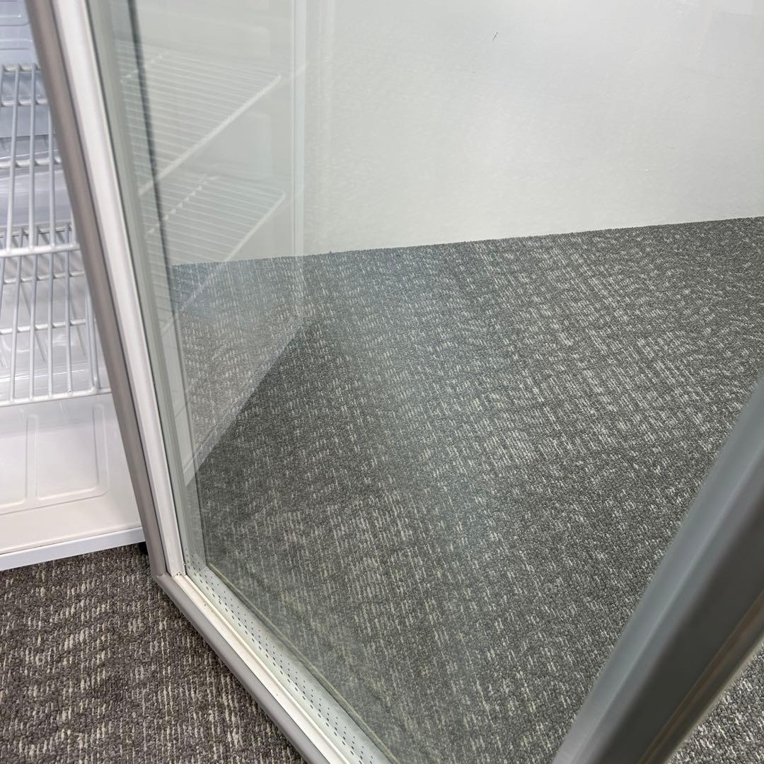 82業務用 冷蔵ショーケース オフィスコンビニ XW-105 左右開き 小型