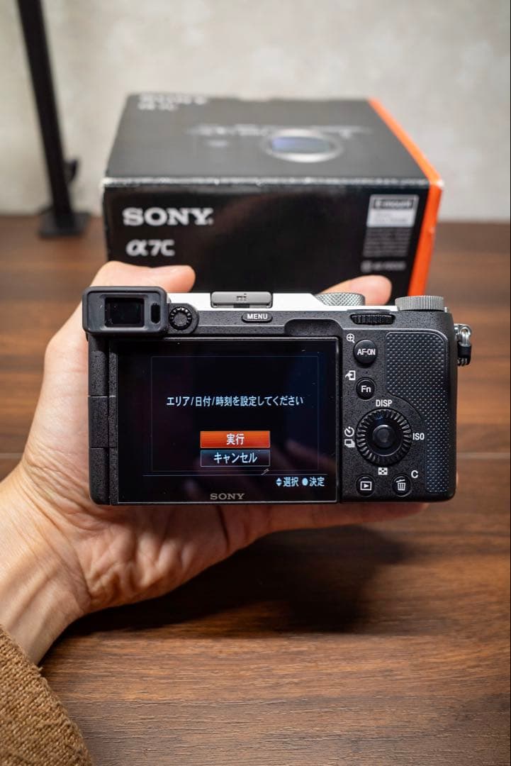美品ILCE-7C Sony a7C ミラーレス一眼 カメラ シルバー
