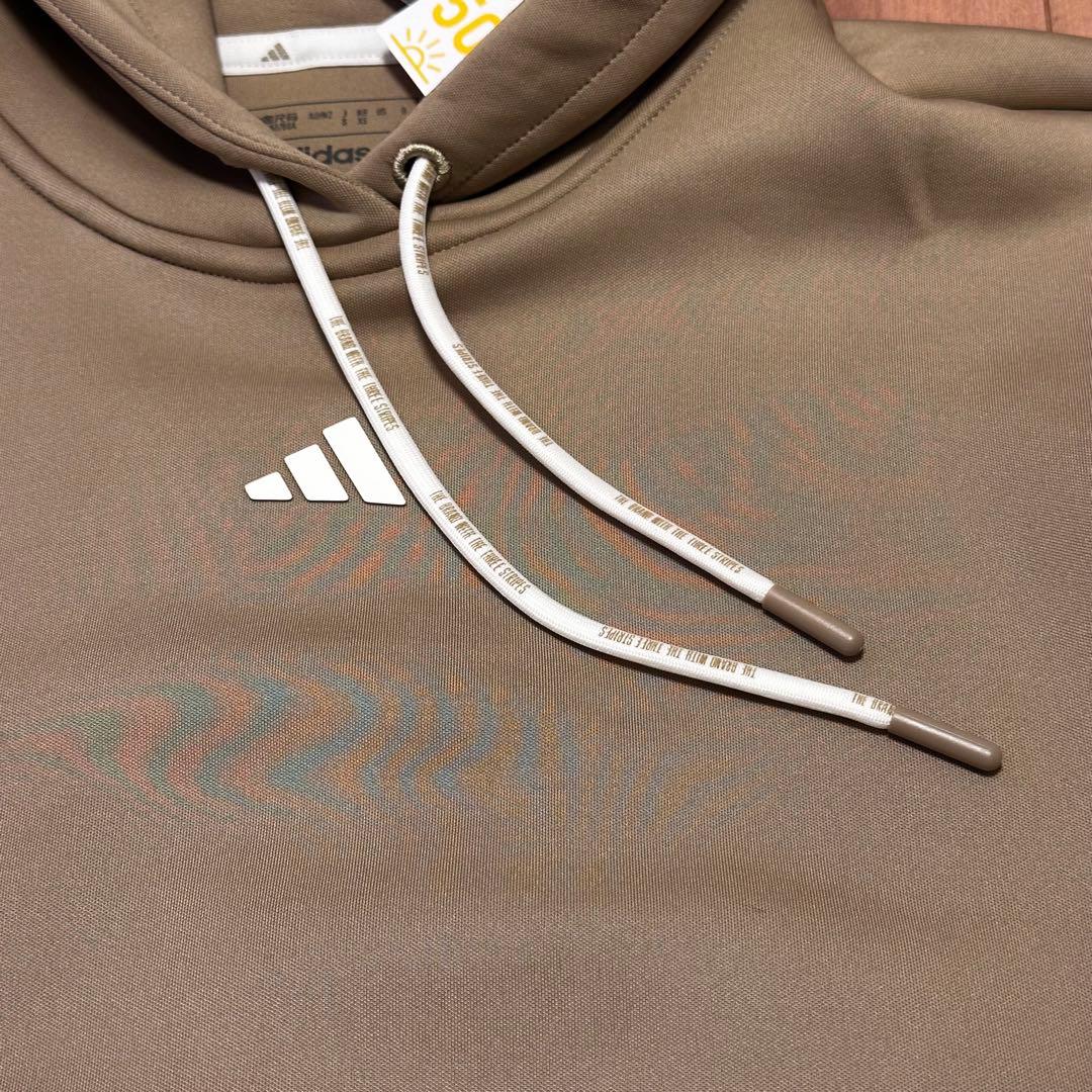 長袖パーカー　プリーツスカート　ダンボールニット　セットアップ　春秋冬　ベージュ