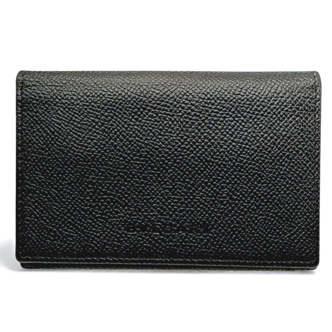 【未使用品】BVLGARI ブルガリ 名刺入れ カード入れ 黒 レザー