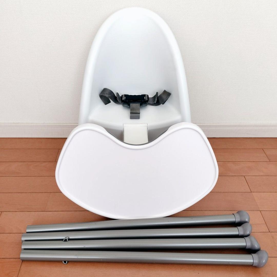 BABYBJRN ベビービョルン ハイチェア ベビーチェア 折りたたみ可能 白