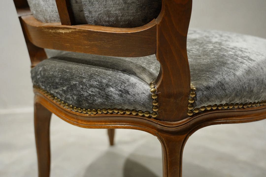 フランスアンティーク　louis xvi チェア　アーム　椅子