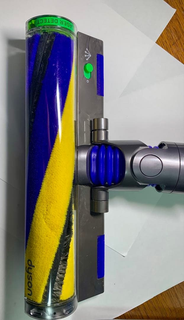 【純正 美品】 ダイソン V12 fluffy Optic ヘッド 486047