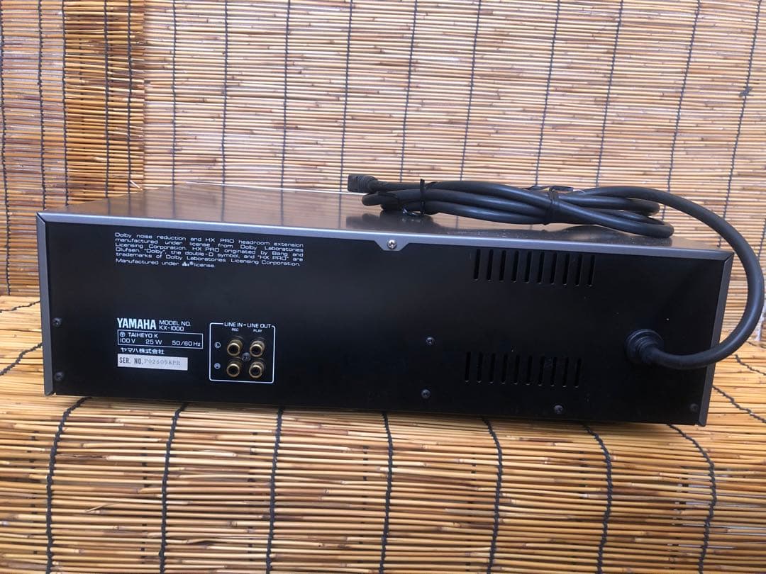 修理済 全機能動作YAMAHA KX-1000 カセットデッキ