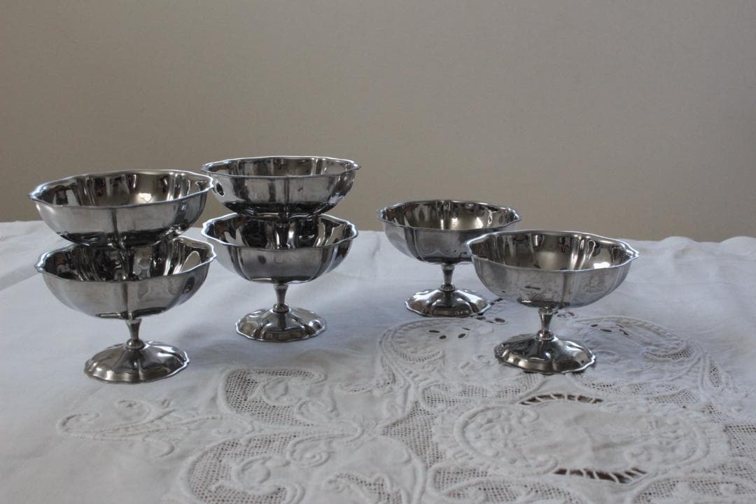 France Brocante アイスカップ 【S】サイズ2個セット/スプーン付