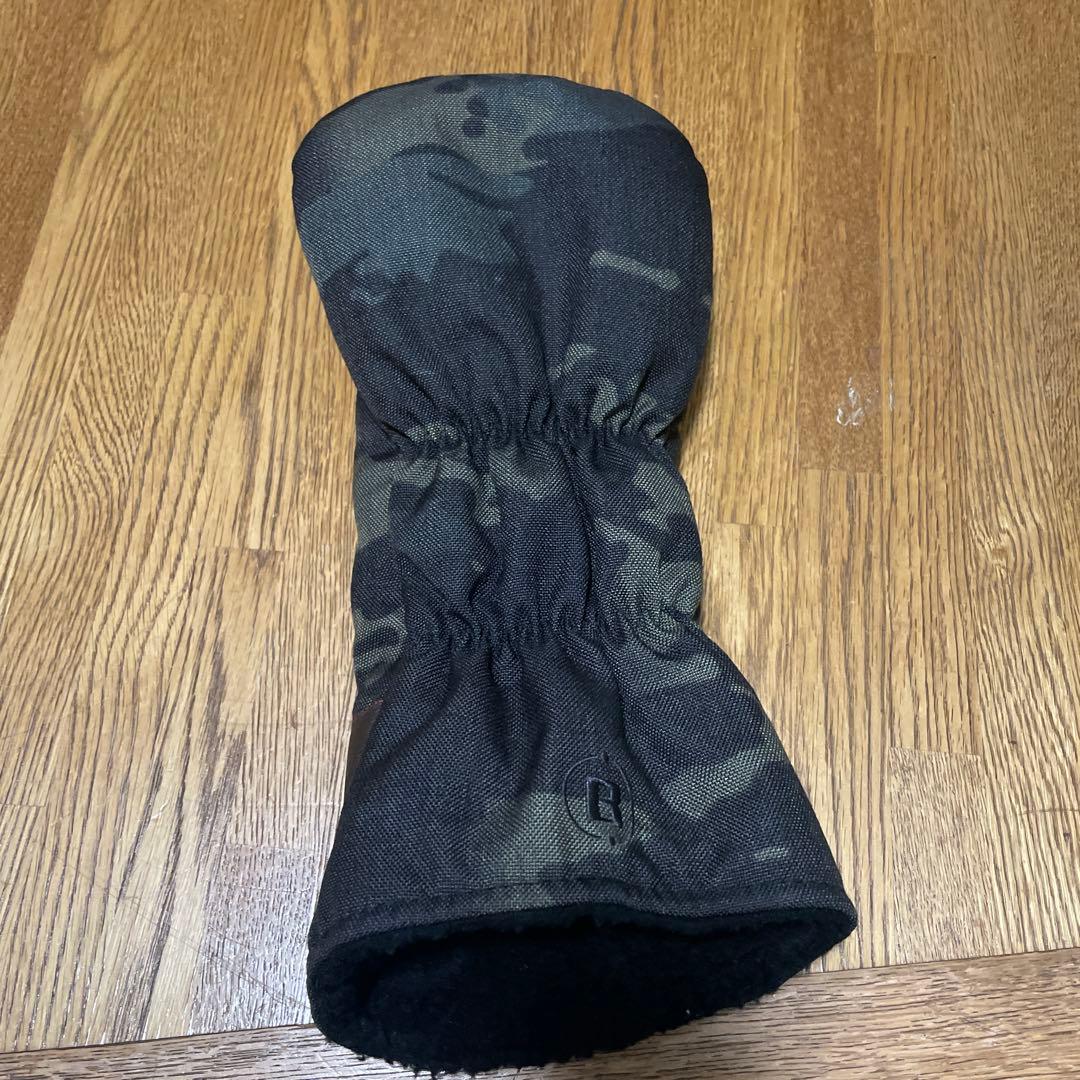 BRIEFING CR-４　キャディバッグ カモ　ヘッドカバー付き